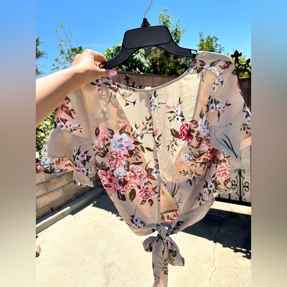 Flower blouse